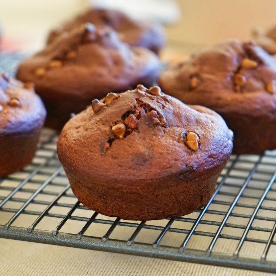 Low Calorie Healthy Chocolate Muffins