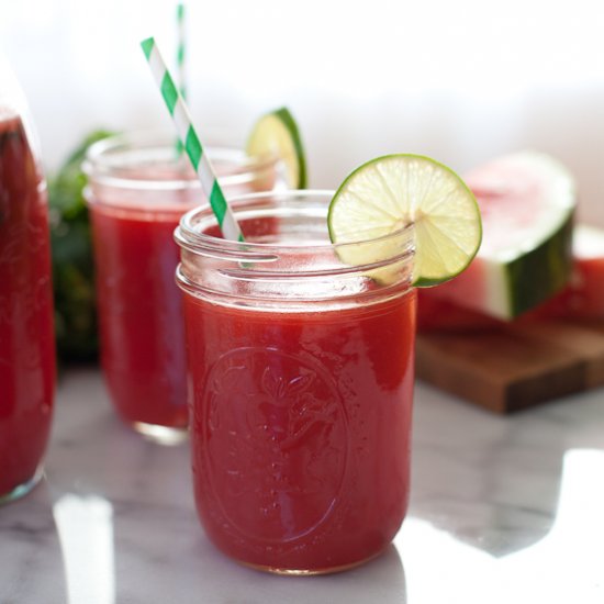 Watermelon Mint Agua Fresca