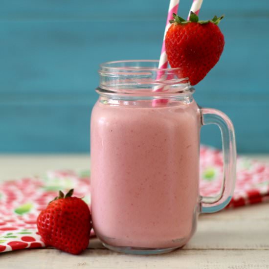 Strawberry Rhubarb Smoothie