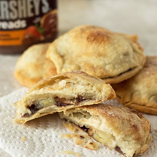 Nutty Chocolate Banana Hand Pies