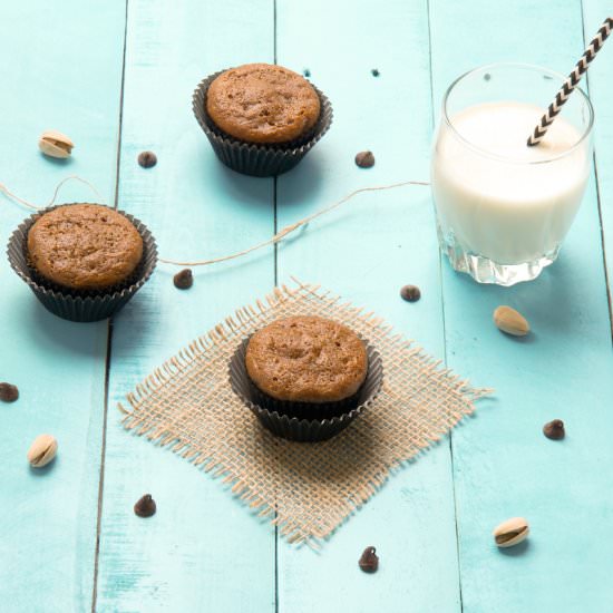 Chocolate Zucchini Muffins