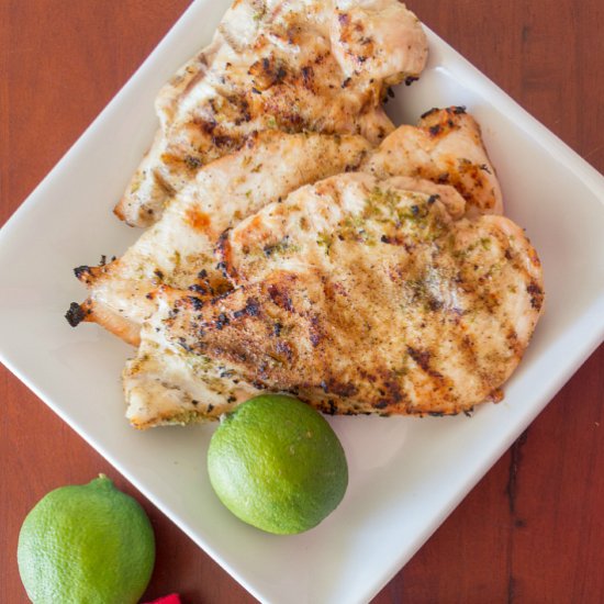 Grilled Cumin Lime Chicken