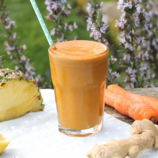 Pineapple, Ginger & Wheatgrass juice