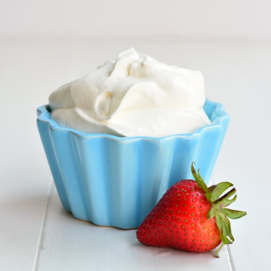 Homemade Whipped Cream