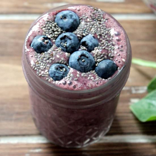 Blueberry Banana Smoothie