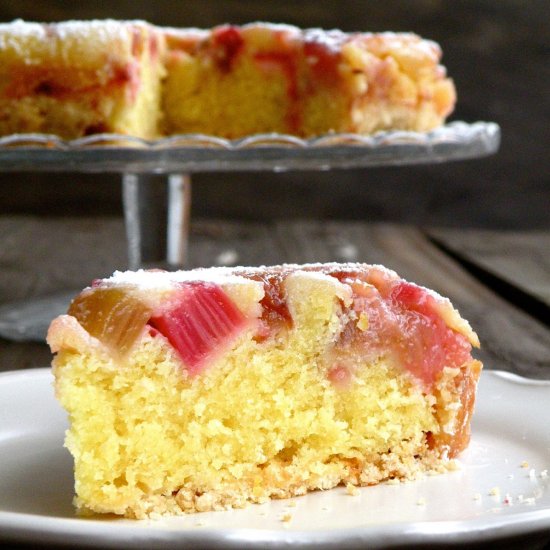 Rhubarb Cake