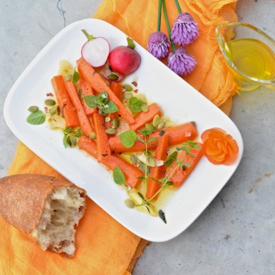 Marinated Carrot Sticks