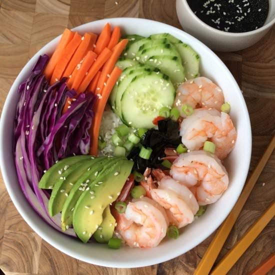 Deconstructed Sushi Bowl