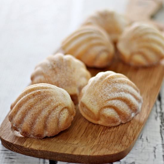 Japanese Milky Madeleines