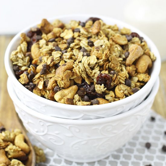 Chocolate Cherry Granola