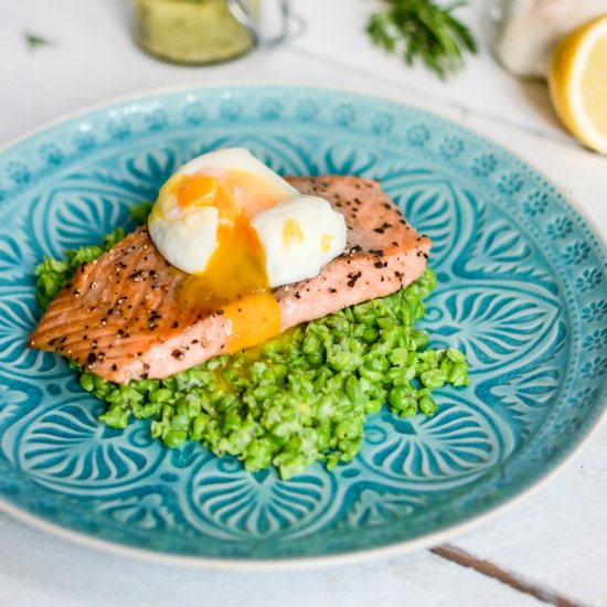 Rosemary Salmon & Minted Peas