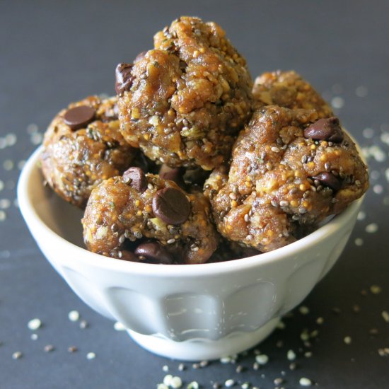 Chocolate Chip Cookie Dough Bites