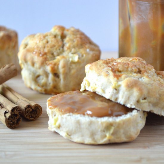 Apple and Cinnamon Scones