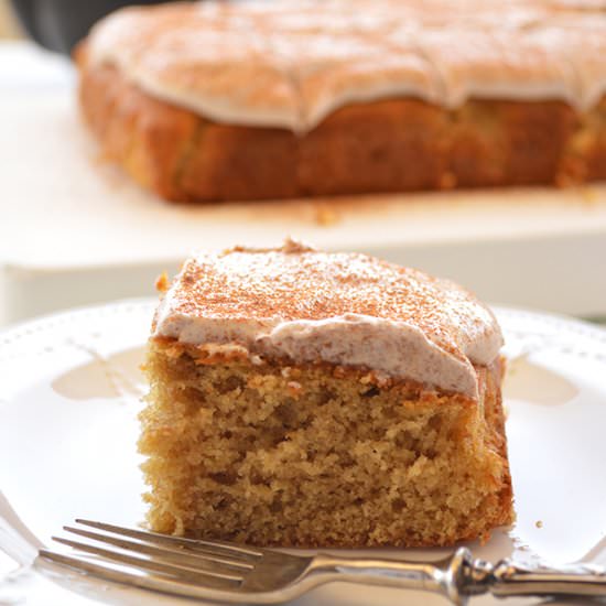 Coffee Squares with Cinnamon