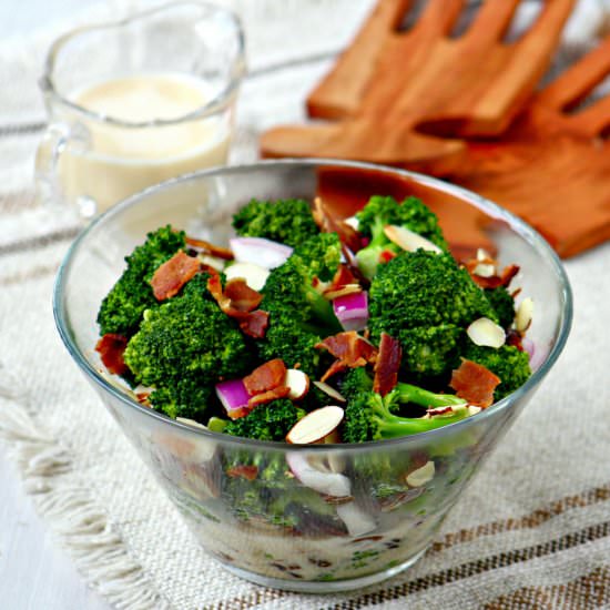 Broccoli Salad w/ Bacon & Raisins