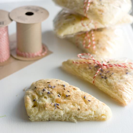 Lavender Lemon Scones