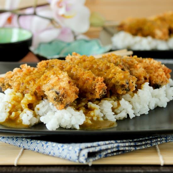 Portobello Mushroom Katsu Curry