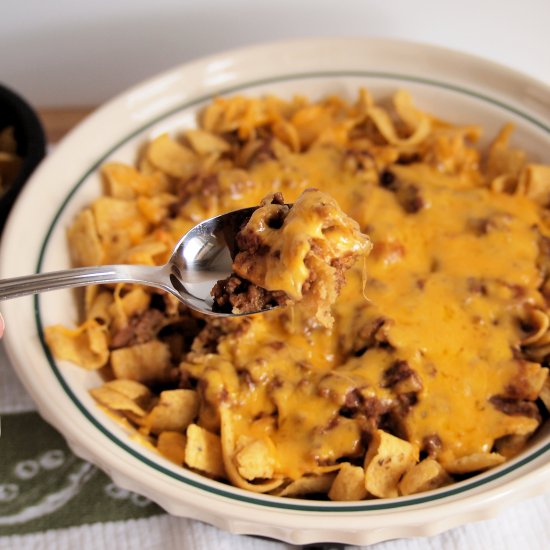 Cincinnati Chili Frito Pie