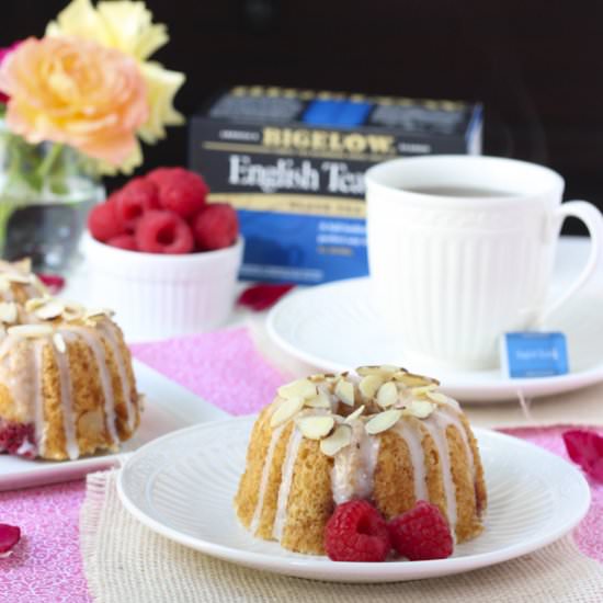 Raspberry Almond Coffee Cakes