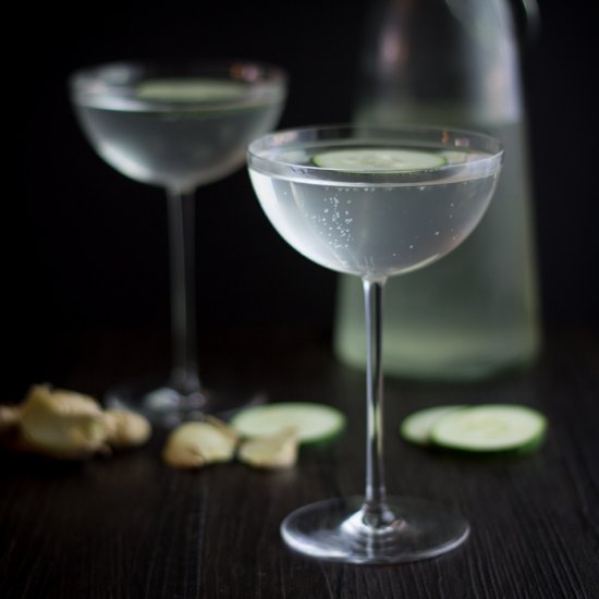 Cucumber Ginger Mocktail