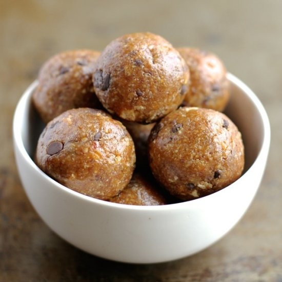 Chocolate Chip Oatmeal Date Balls