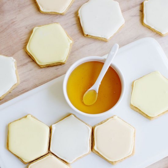 Honeycomb Sugar Cookies