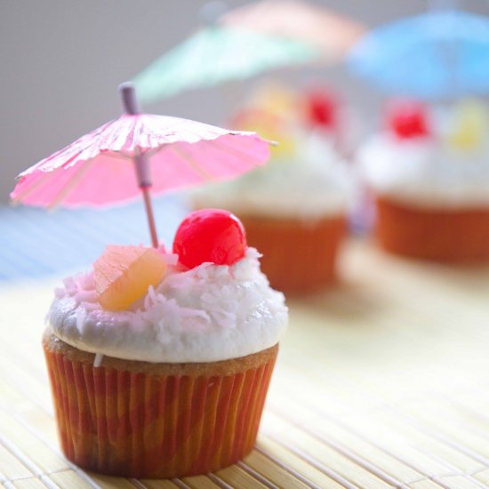 Pina Colada Cupcakes