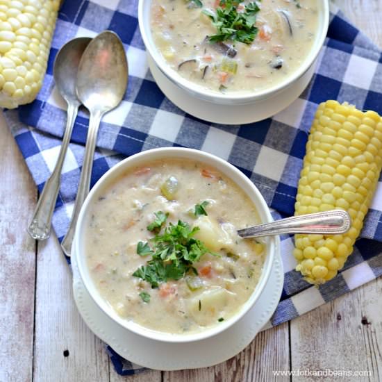 Vegan “Clam” Chowder