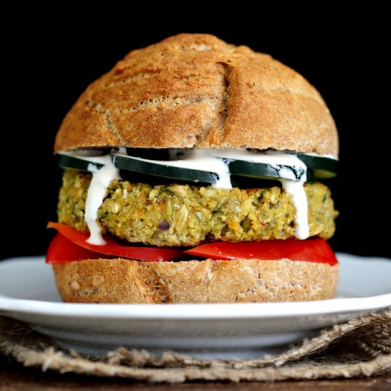 Grillable Veggie Burger