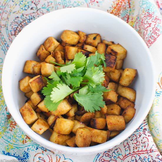 Vegan 5-Ingredient Baked Tofu