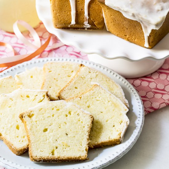 Grapefruit Ginger Pound Cake