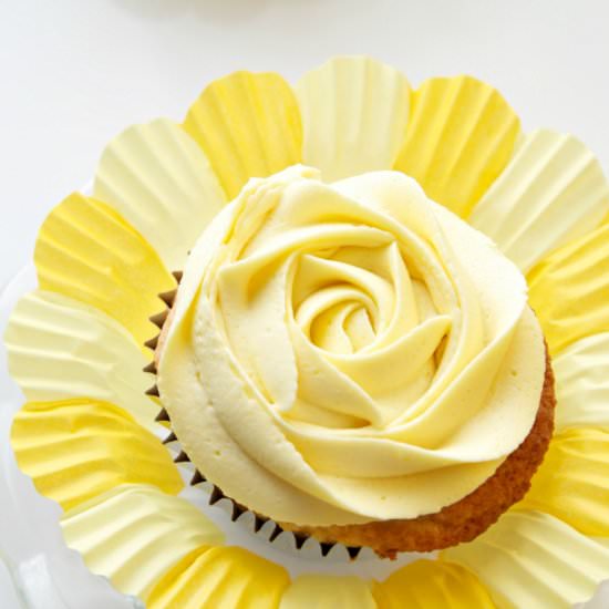 Magnolia Rose Cupcakes GF