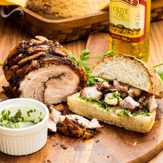 Porchetta Sandwich