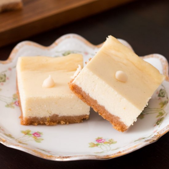 Lemon White Chocolate Cheesecake