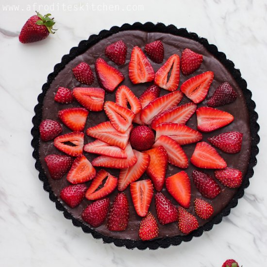 Chocolate Strawberry Tart