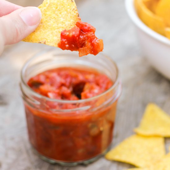 Homemade Salsa Dip