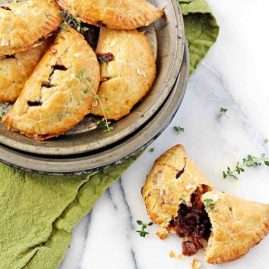 Stout Caramelized Onion Hand Pies