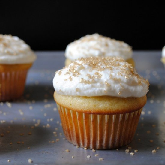 Italian Ricotta Cupcakes