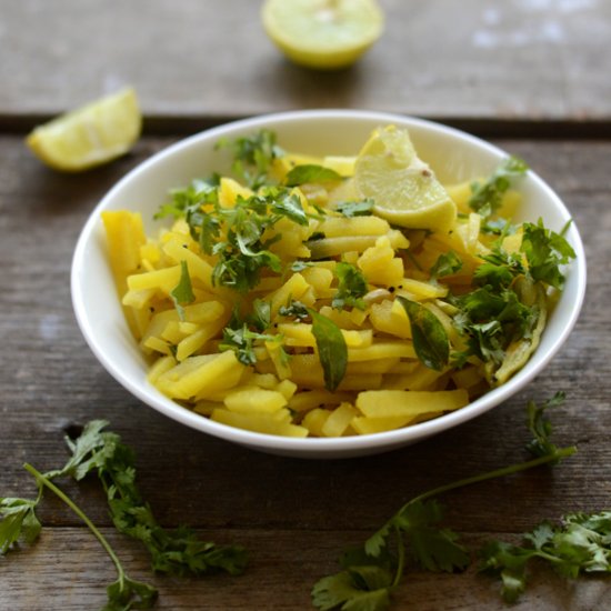 Banana Stem Salad