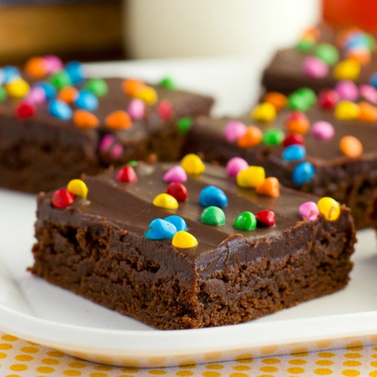 Homemade Cosmic Brownies