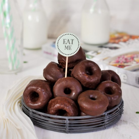 Chocolate Baked Doughnuts