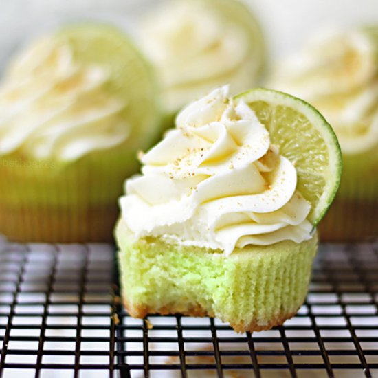 Key Lime Pie Cupcakes