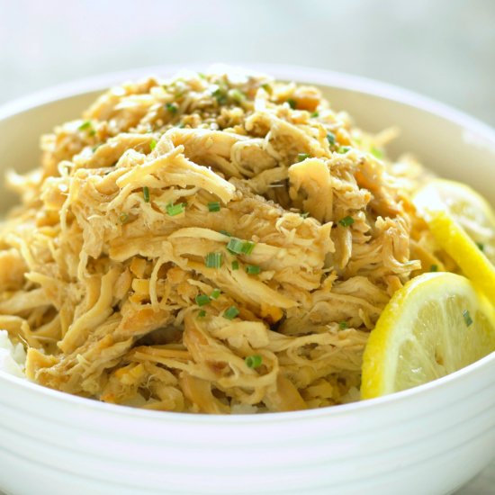 Crockpot Lemon Chicken