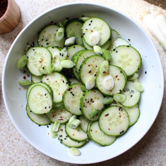 Sesame Cucumber Salad