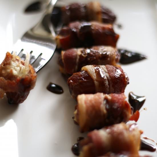 Bacon Wrapped Dates