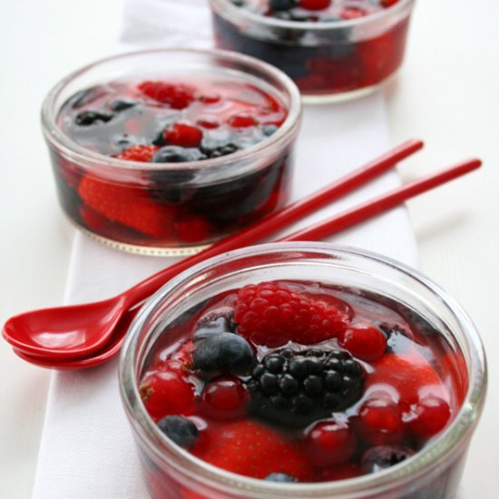 Fresh Fruit Pudding