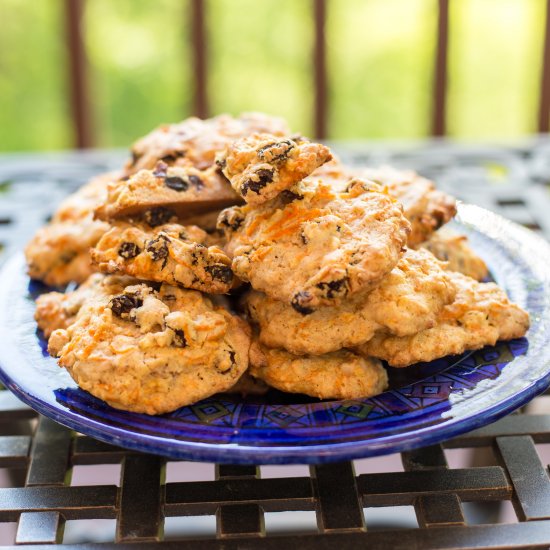 Carrot & Raisin Spice Cookies