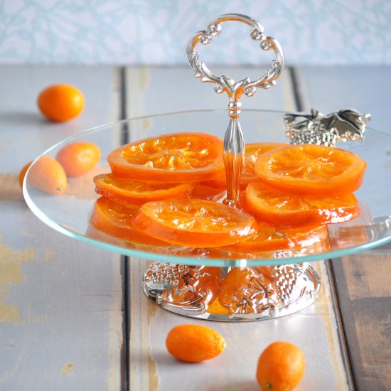 Pressure Cooker Candied Oranges