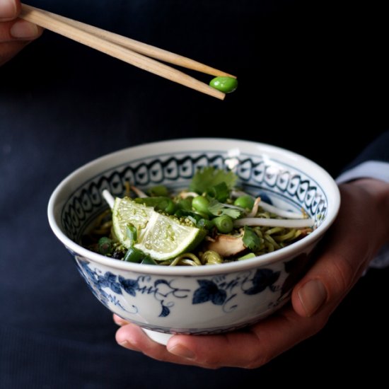 Green Tea Soba Noodles