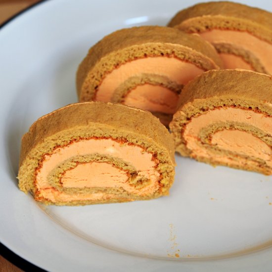 Thai Milk Tea Roll